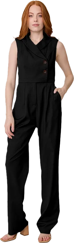 Blake Crepe Jumpsuit | Made To Order