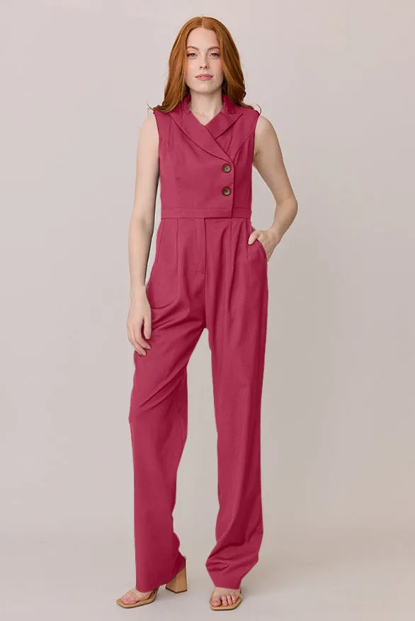 Blake Crepe Jumpsuit | Made To Order