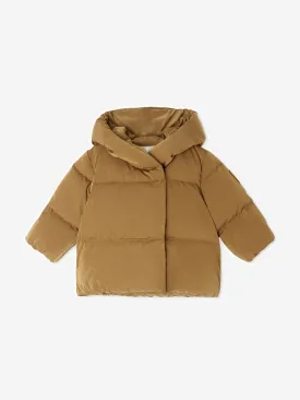 Bonpoint Baby Puffer Jacket in Brown