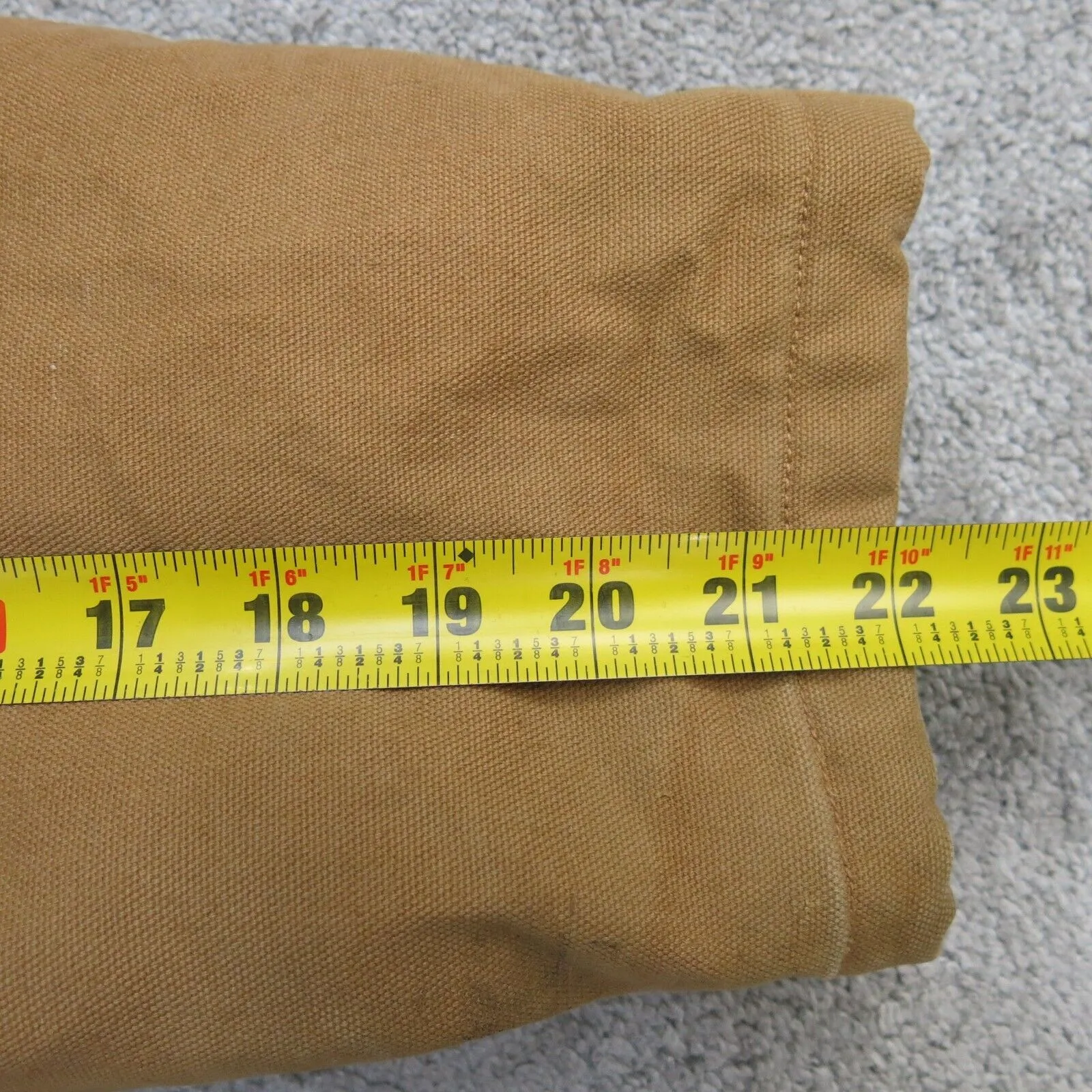 Cabelas Coverall Mens Large Khaki Insulated Work Wear Jumpsuits Casual Outdoor