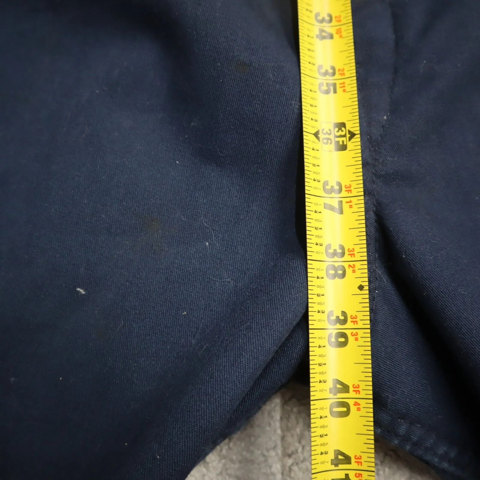 Eckerd Mens Insulated Coverall Jumpsuit Long Sleeves Logo Blue Size XX Large