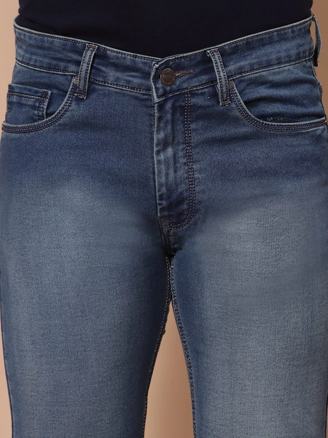 Flawless Men French Blue Denim