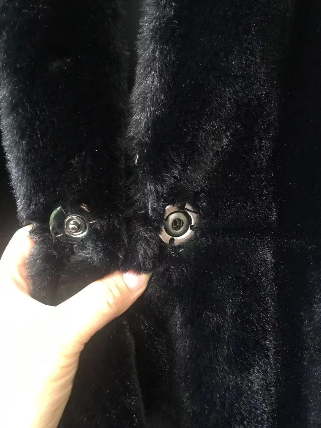 Furry Thick Warm Slim Winter Long Winter Coat
