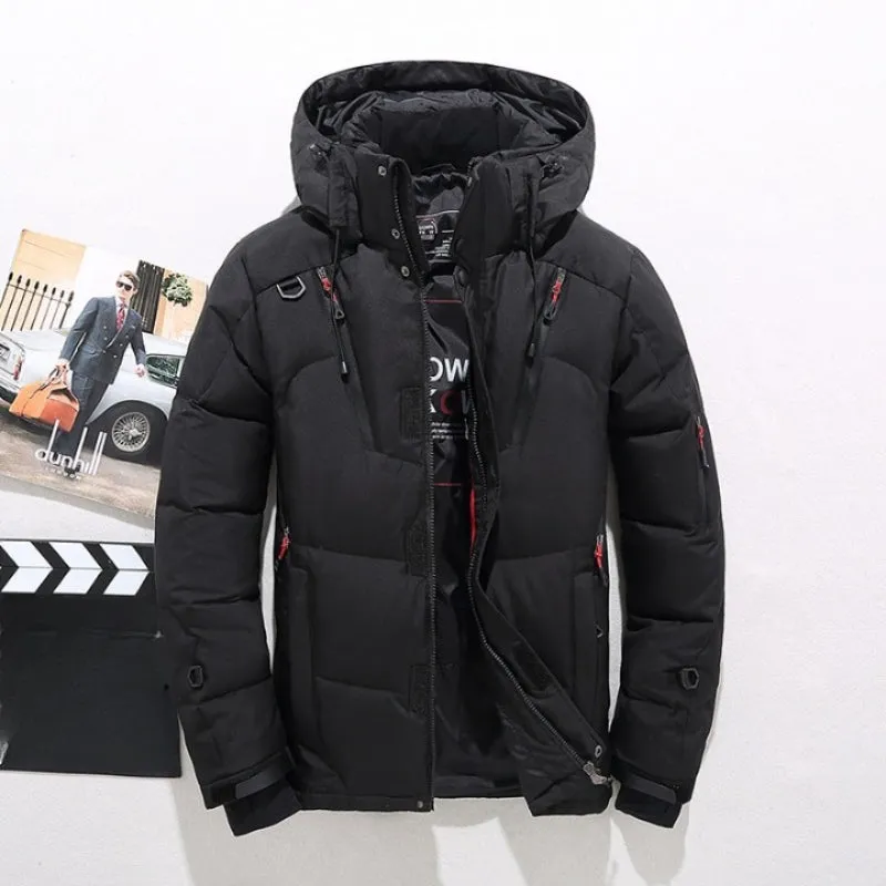 Men's Hooded Thick Puffer Jacket