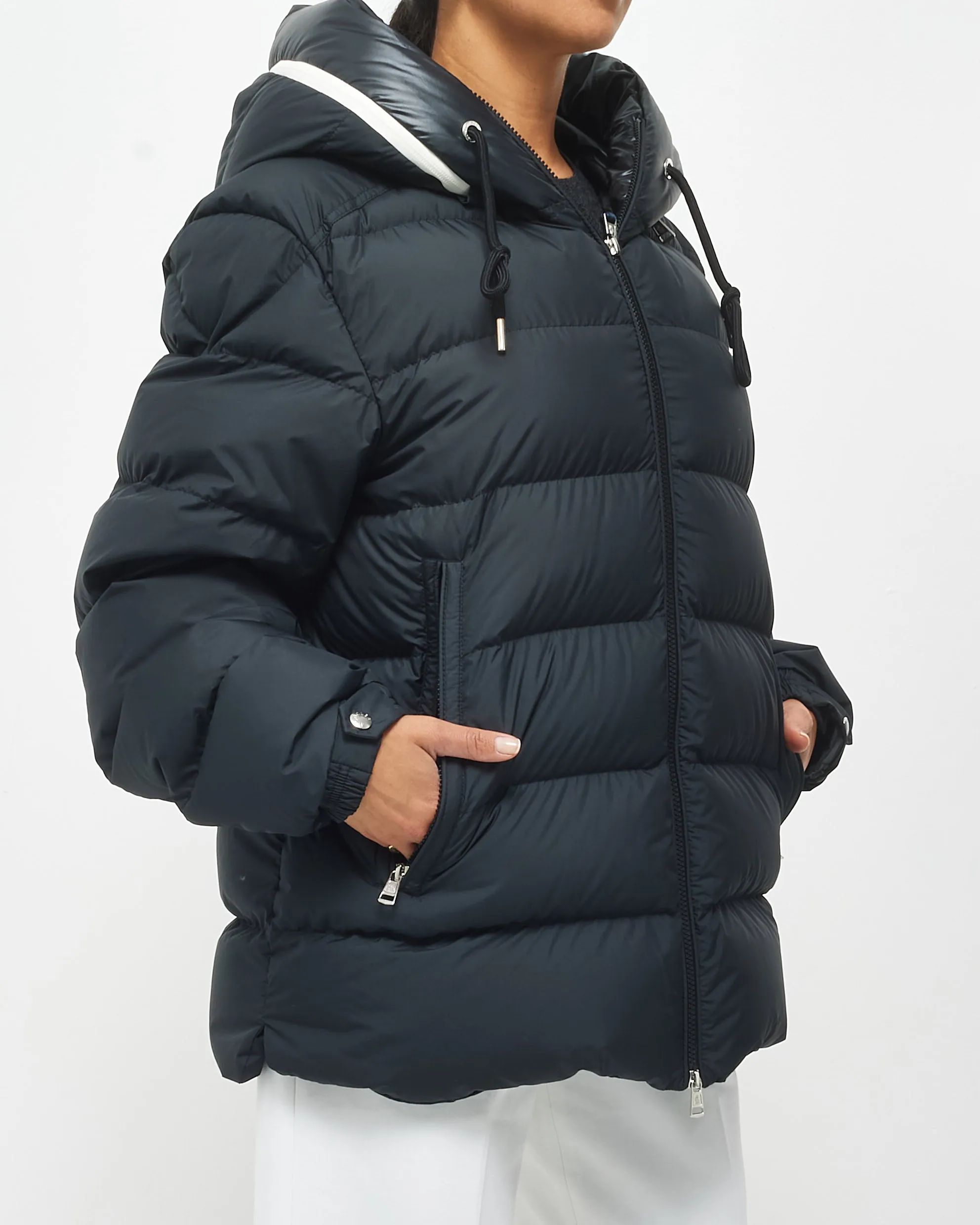 Moncler Black Nylon Down Men's Puffer Jacket - 5
