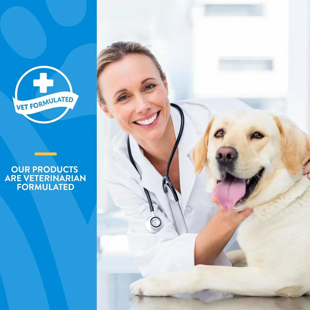 NaturVet Tear Stain Supplement Soft Chews with Lutein for Dogs & Cats, 70 count
