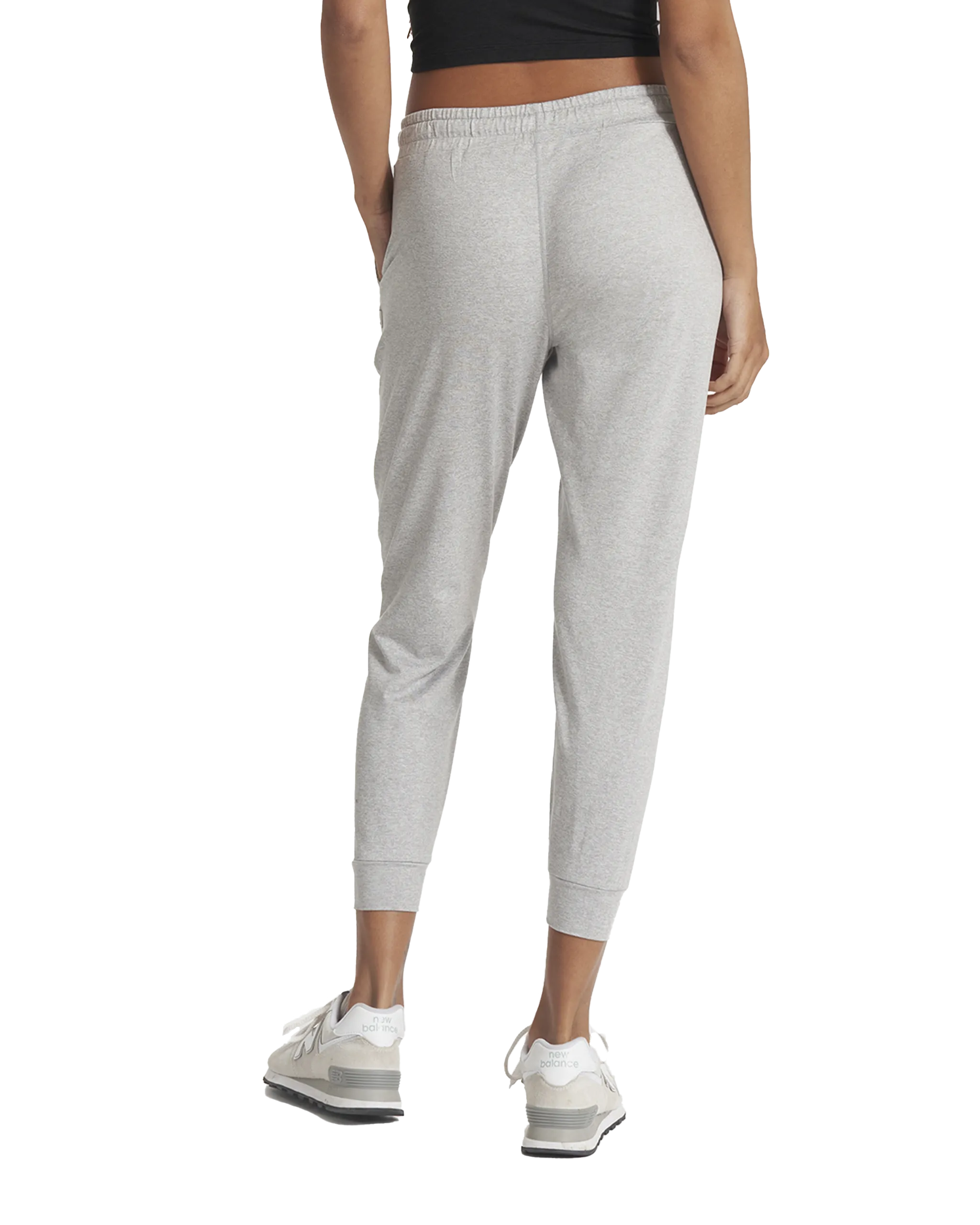 Performance Joggers in Pale Grey Heather