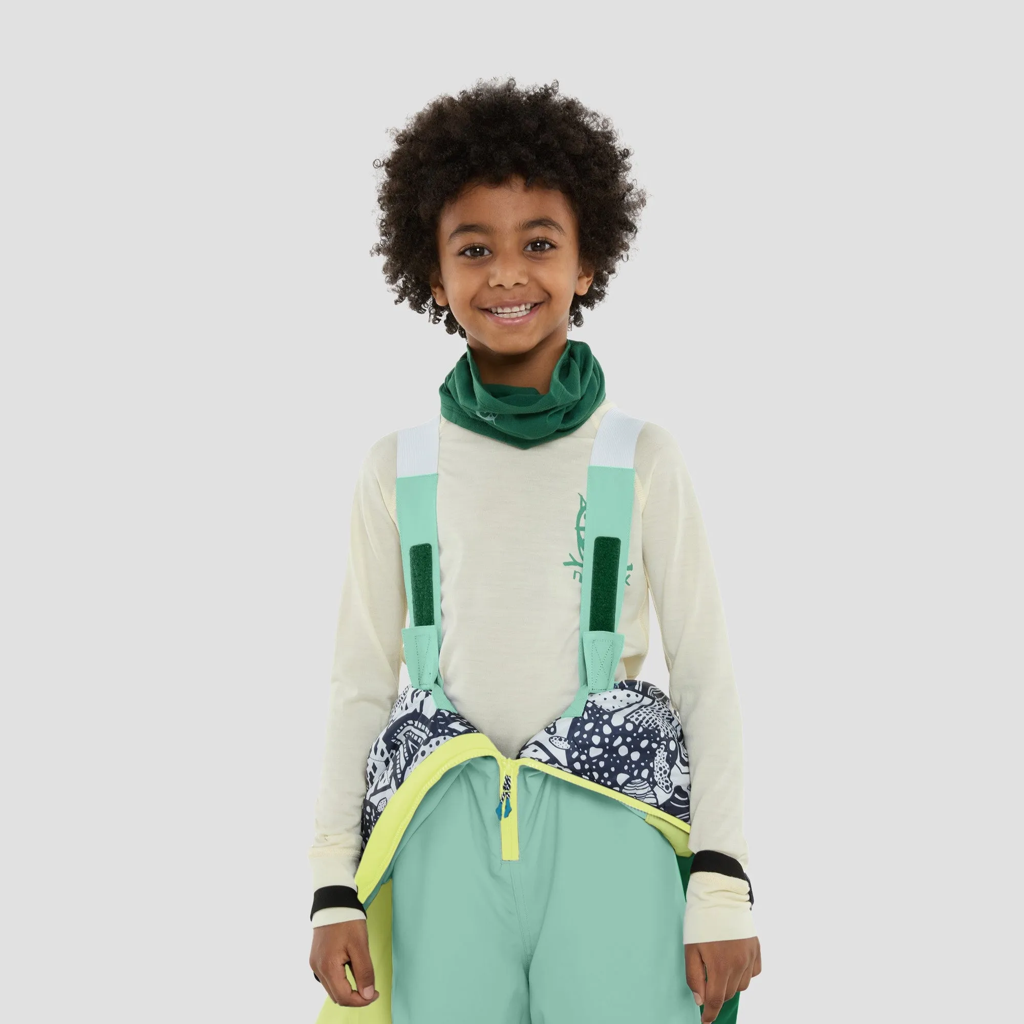 Quest snow overall Upcycled