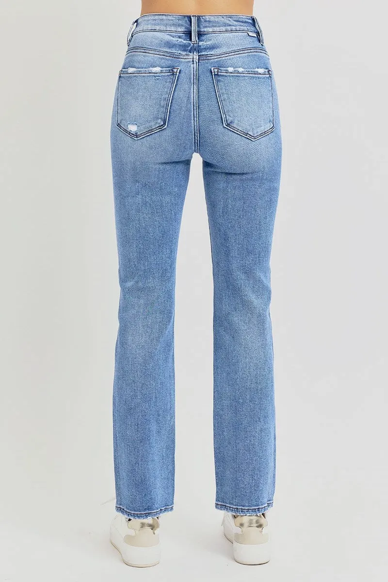 The Pheobe High Rise Straight Jeans