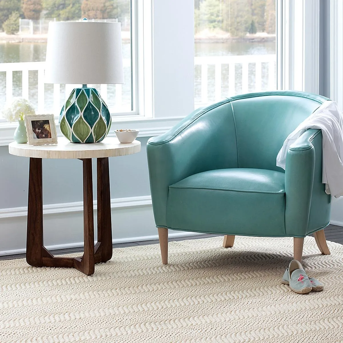 Wave Natural Sisal Woven Rug